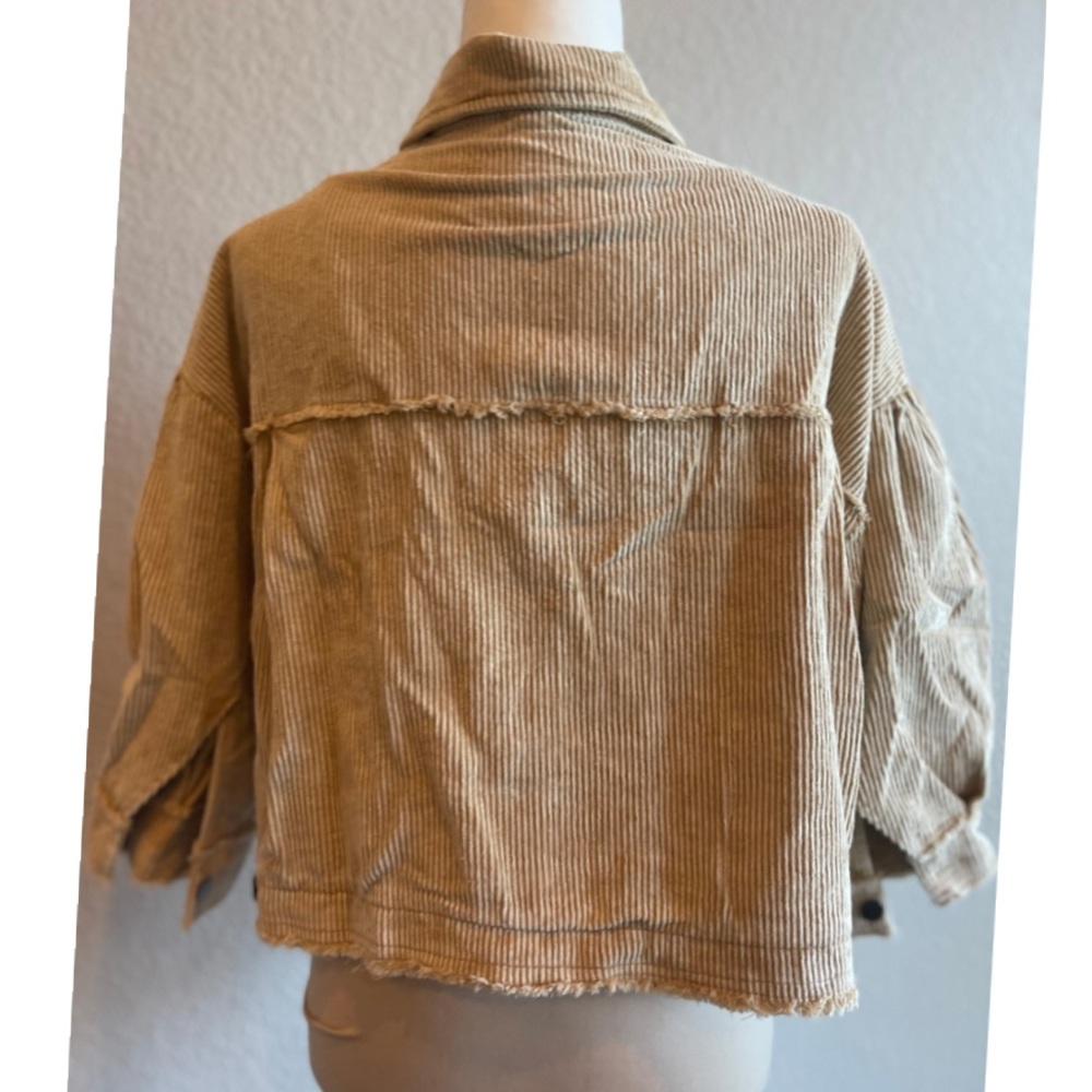 Maisie Vintage Style Cropped Corduroy Jacket NWT - Picture 12 of 14